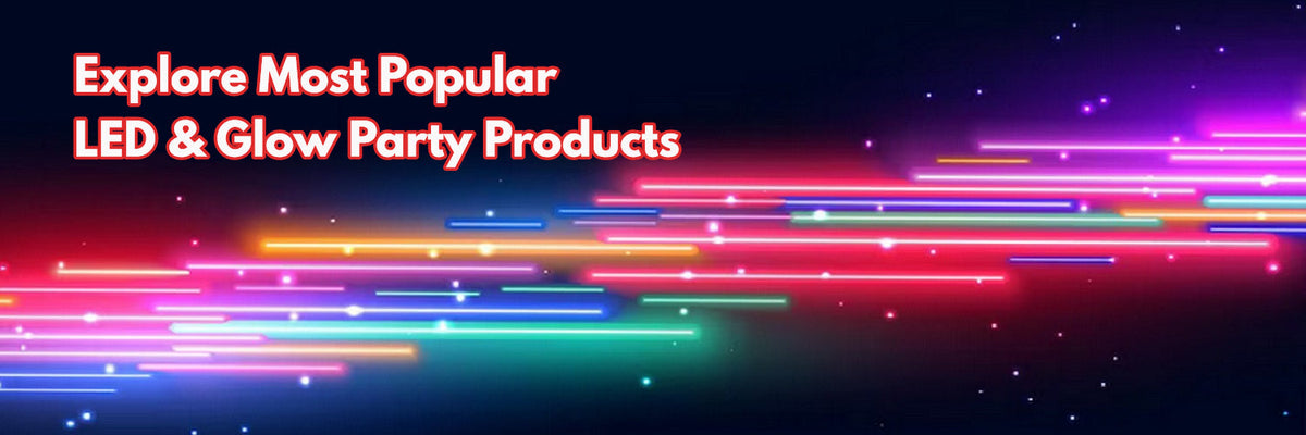 6 Most Popular Glow And LED Party Products | PartyGlowz.com