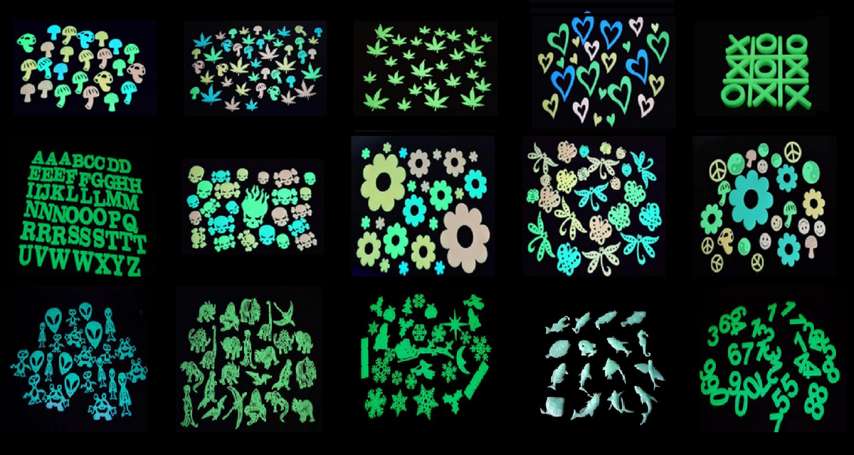 8 Insightful Things To Know About Glow In The Dark Stickers ...