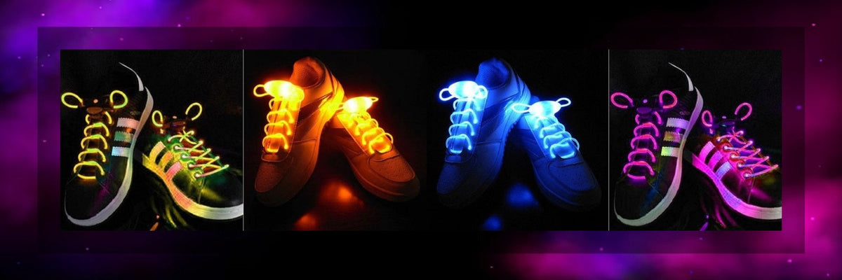 All You Need To Know About LED Shoelaces | PartyGlowz.com