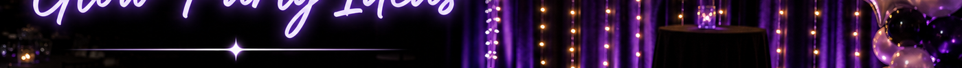 Homecoming Glow Party Ideas: Decorations, Outfits and Party Favors