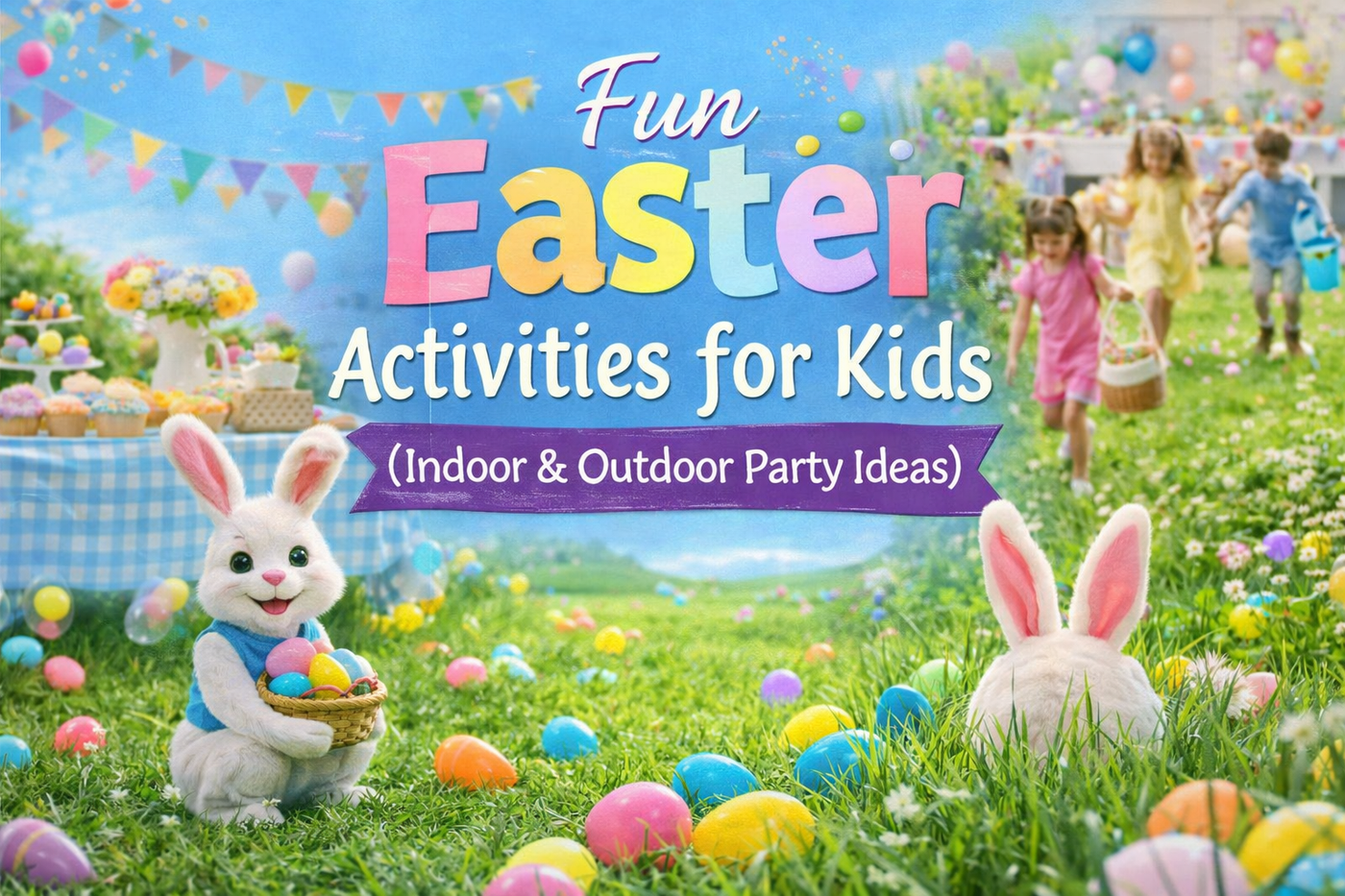 Fun Easter Activities for Kids (Indoor & Outdoor Party Ideas)