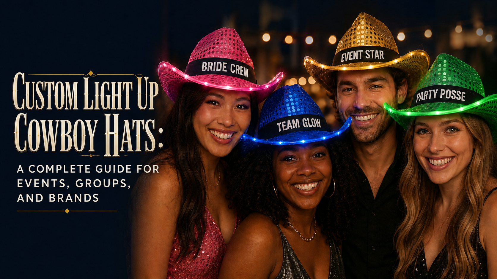 Custom Light Up Cowboy Hats: Complete Event Guide