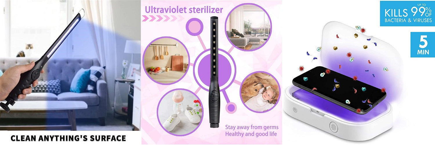 6 Places To Use Portable UVC Sterilizer! 