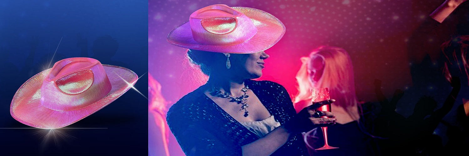 Rock Any Ranch Party With An Iridescent Cowboy Hat!
