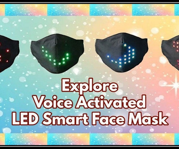 All About Voice Activated Mask - FAQ 101 | PartyGlowz.com