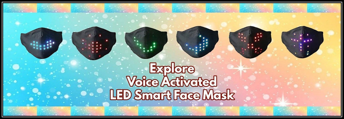 All About Voice Activated Mask - FAQ 101 | PartyGlowz.com