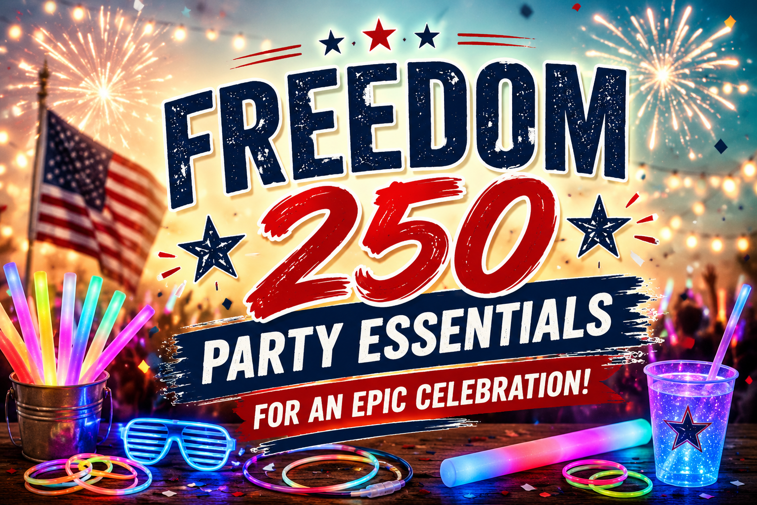Freedom 250 Party Essentials For an Epic Celebration!