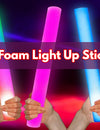 How To Use LED Foam Glow Sticks For Events?