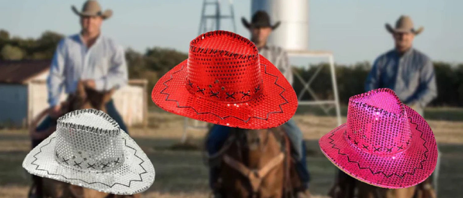Unique cowboy hats top