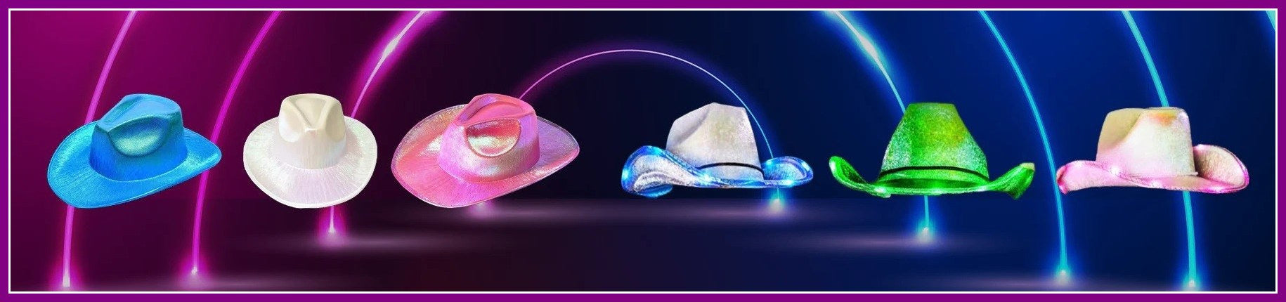 Why Glitter Cowboy Hats Are Perfect For Wedding Photoshoots?