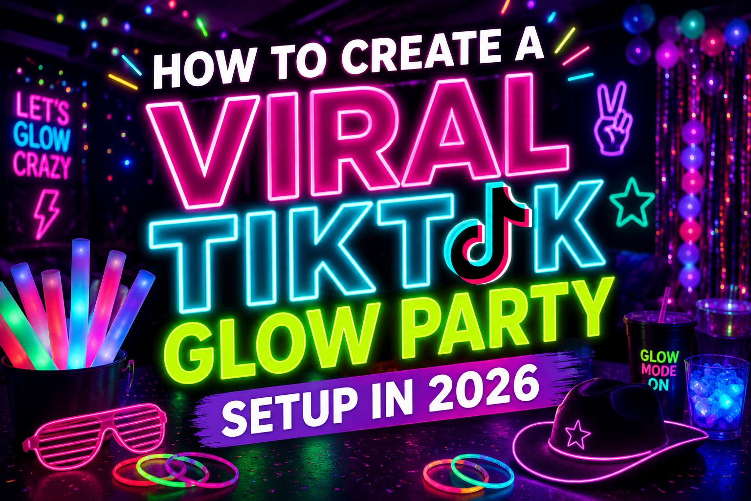 How To Create A Viral TikTok Glow Party Setup In 2026