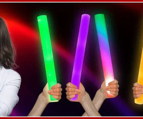How To Use Light Up Foam Sticks For A Birthday Party? | PartyGlowz.com