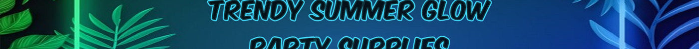 Trendy Summer Glow Party Supplies