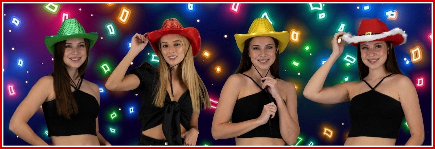 10 Unique Ways Of Using Cowboy Hats For Christmas Celebrations!