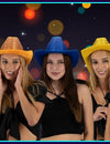 9 Unique Ways To Use An Assorted Pack Of EL Wire Sequin Cowboy Hats