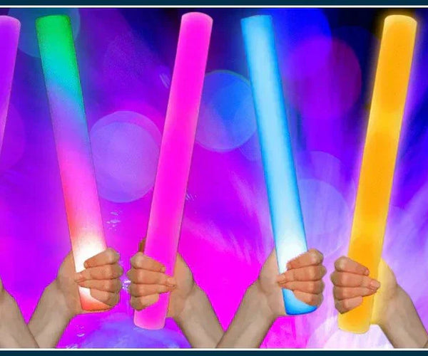 How To Use Light Up Foam Sticks In Sporting Events? | PartyGlowz.com