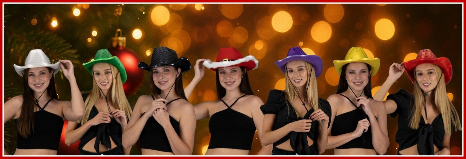 Choose Light Up Cowboy Hats - A Sustainable Choice For Christmas 2025