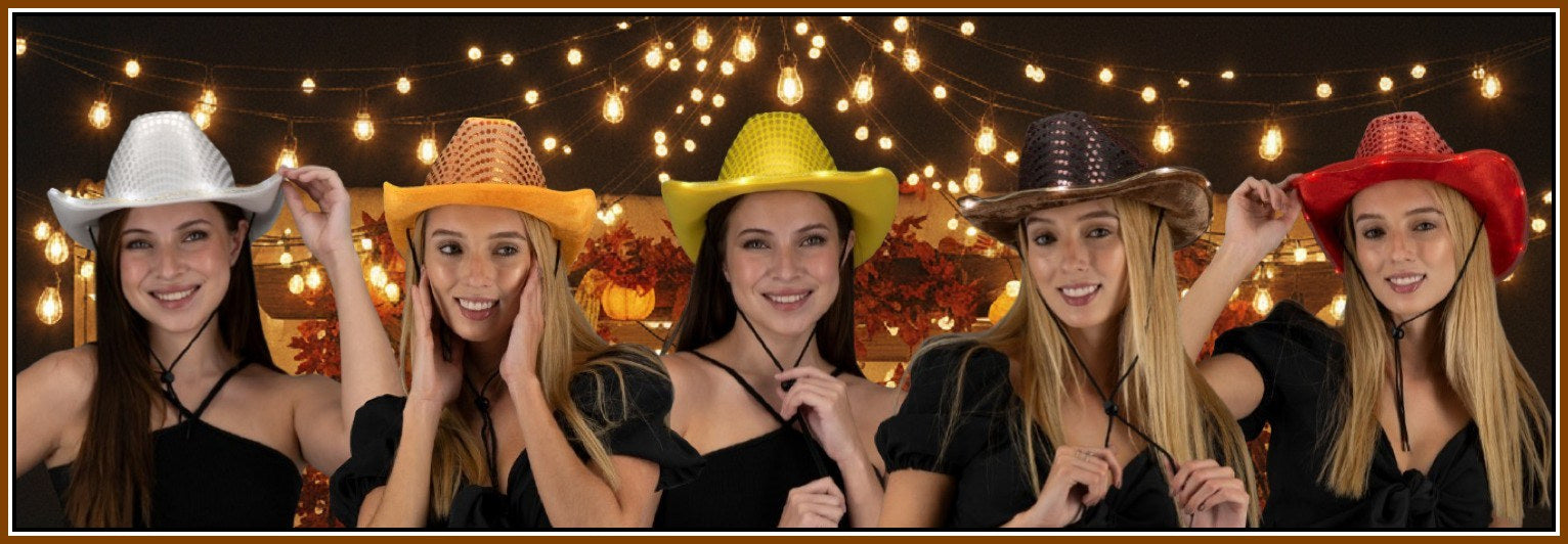 Top 5 Most Popular Colors Of Light Up Cowboy Hats For Thanksgiving 2025