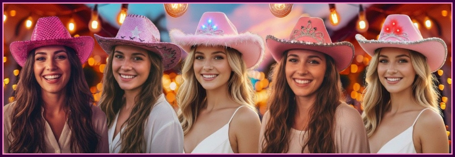 5 Trending Pink Cowboy Hats For 2026 Wedding Season