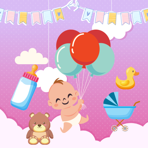 BABY SHOWER PARTY SUPPLIES & DECORATIONS