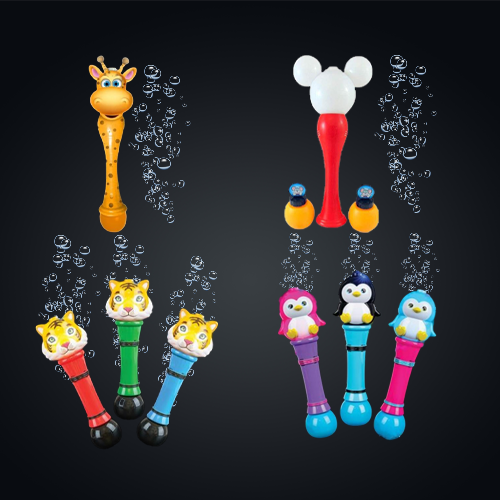 LED LIGHT UP BUBBLE WANDS BULK