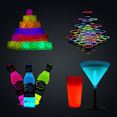 Glow Drinkware & Barware - PartyGlowz