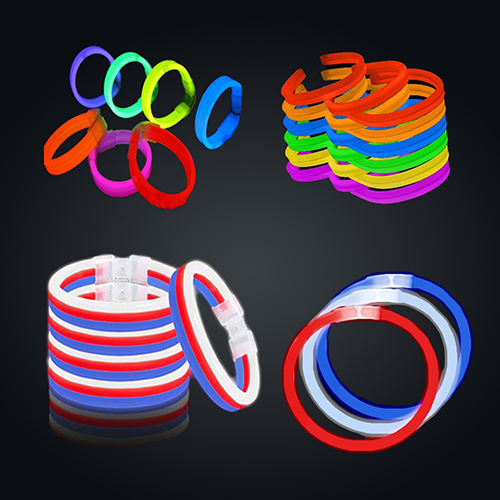 Premium Glow Sticks With Connectors To Make Neon Necklace Wrist Band  Bracelets, Mixed Color Light St