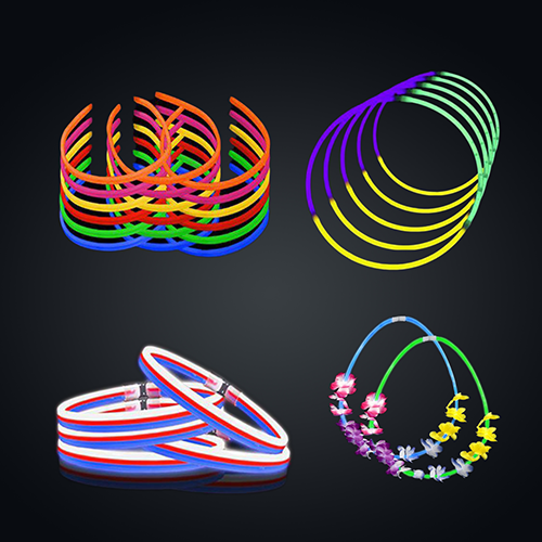 Glow Sticks Party Pack Glow Necklaces Bracelets Halloween Light up