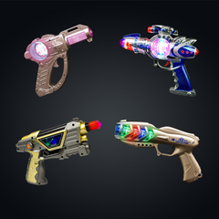LED Light Up Cool Toy Guns & Blasters for Kids | PartyGlowz.