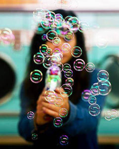 Toy Bubble Guns - Machine Bubble Gatling Gun | PartyGlowz