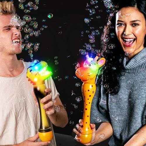 LED LIGHT UP BUBBLE WANDS BULK