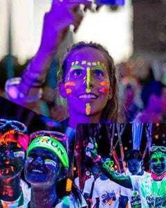 Glow Paint - Blacklight, UV Face & Body Glow Paint