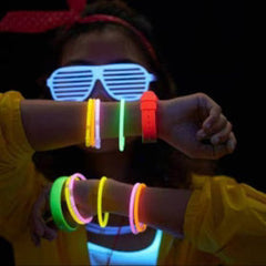 Glow In The Dark Stick Bracelets - PartyGlowz