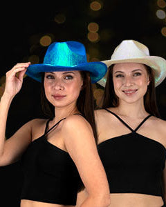 Collection image for: Iridescent Space Metallic Cowboy Hats