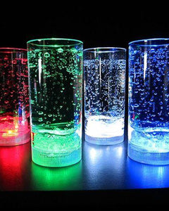 LED Light Up Drinking Glasses, Barware & Drinkware - PartyGlowz