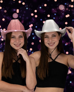 LED Hats & Light Up Cowboy Hats - PartyGlowz