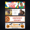 PERSONALIZED CUSTOM PARTY BANNERS