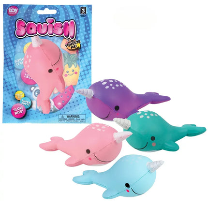 5" Squish Narwhal