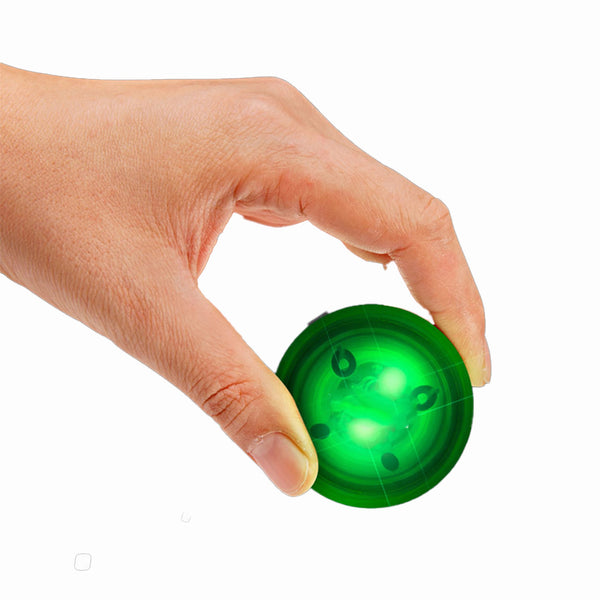 1.8 Inches Green LED Light Up Impact Activated Bounce Ball