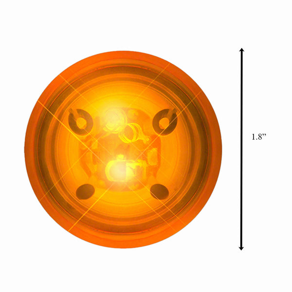 1.8 Inches LED Impact Activated Orange Bounce Ball