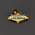 Welcome to Vegas Flashing Body Light Lapel Pins