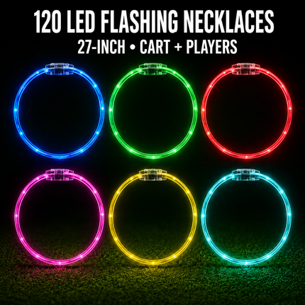 120 LED Flashing Necklaces