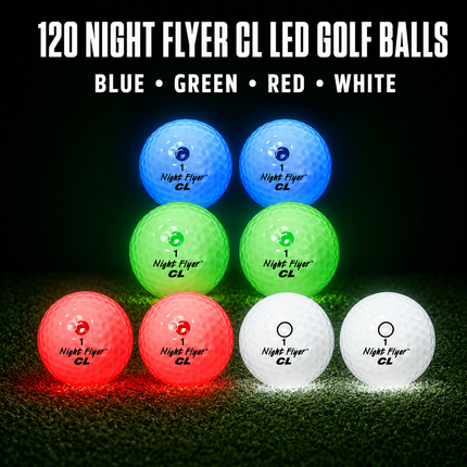 120 night flyer CL LED golf Balls