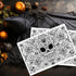 12"x18" Halloween Placemats, Day of the Dead Disposable Cardstock Paper -8 per pack
