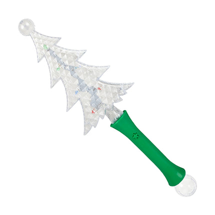13" Light Up Flashing Christmas Tree Wand