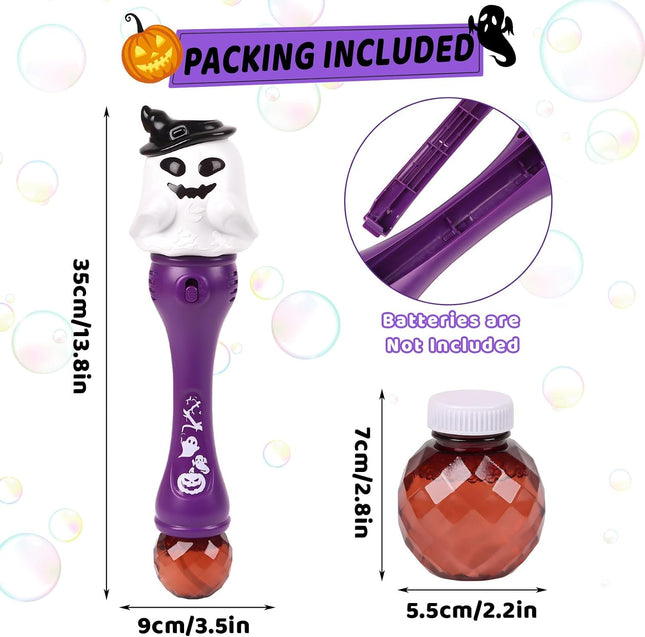 Light Up Ghost Bubble Wand 
