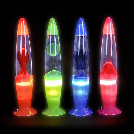 13.5 Inch Wax Motion Lamp - Assorted Pack of 12 Lamps