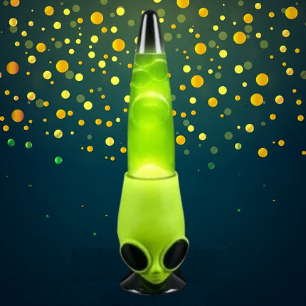 13 Inch Alien Head Wax Motion Lamp