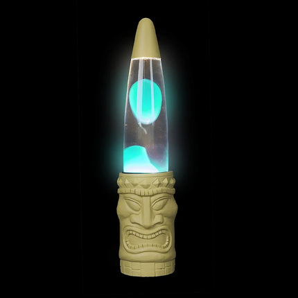 13 Inch Unique Tiki Motion Lamp