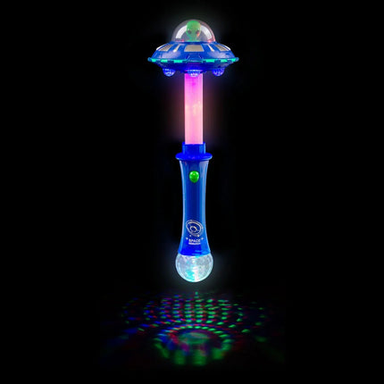 13 Inches Light Up Alien Saucer Wand